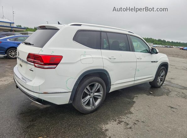 1V2XR2CA4KC614716 2019 VOLKSWAGEN ATLAS White Задня права чверть