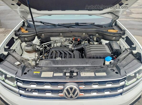 1V2XR2CA4KC614716 2019 VOLKSWAGEN ATLAS White Вид підкапотного простору