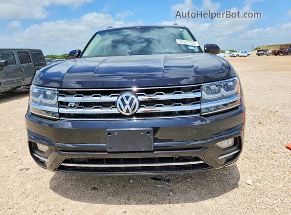 1V2YR2CA4KC575419 2019 VOLKSWAGEN ATLAS Black წინა ხედი