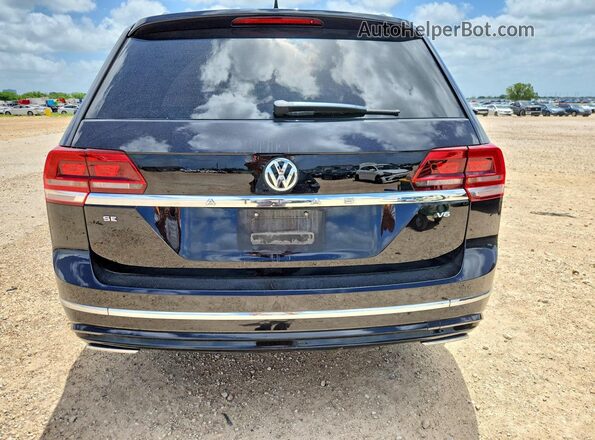 1V2YR2CA4KC575419 2019 VOLKSWAGEN ATLAS Black უკანა ხედი
