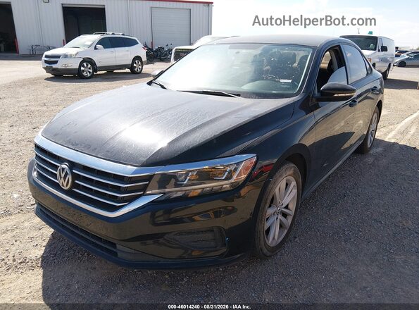 1VWAA7A32LC005476 2020 VOLKSWAGEN PASSAT Черный Передняя левая четверть