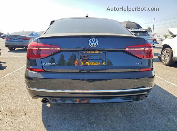 1VWAA7A33JC028357 2018 VOLKSWAGEN PASSAT Black Հետևի տեսք