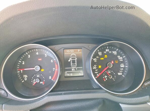 1VWAA7A33JC028357 2018 VOLKSWAGEN PASSAT Black Սարքավորումների վահանակի տեսք