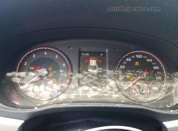 1VWAA7A35LC010557 2020 VOLKSWAGEN PASSAT Gray Vista del cuadro de instrumentos