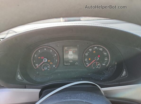 1VWAA7A37LC005151 2020 VOLKSWAGEN PASSAT Черный Вид щитка приборов