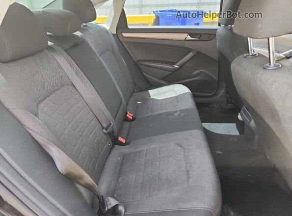 1VWAA7A37LC005151 2020 VOLKSWAGEN PASSAT Черный Вид задних сидений