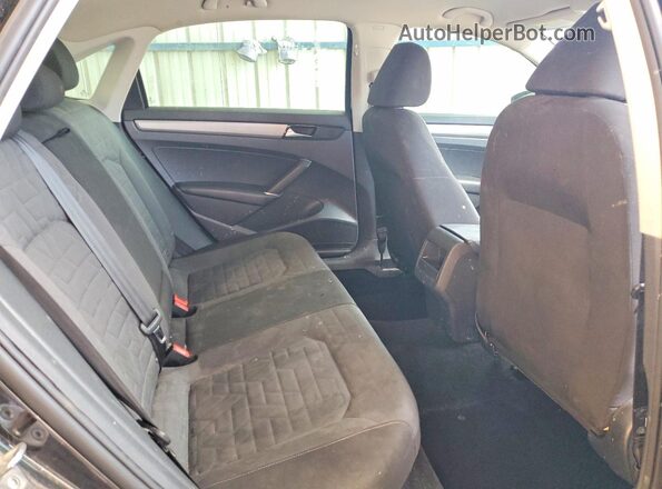 1VWAA7A38MC012806 2021 VOLKSWAGEN PASSAT Black Вид задніх сидінь