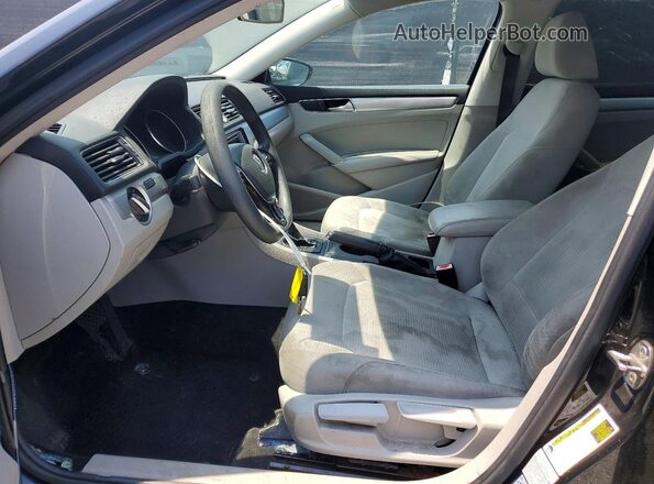 1VWAS7A31GC029898 2016 VOLKSWAGEN PASSAT Black Vista interior delantera
