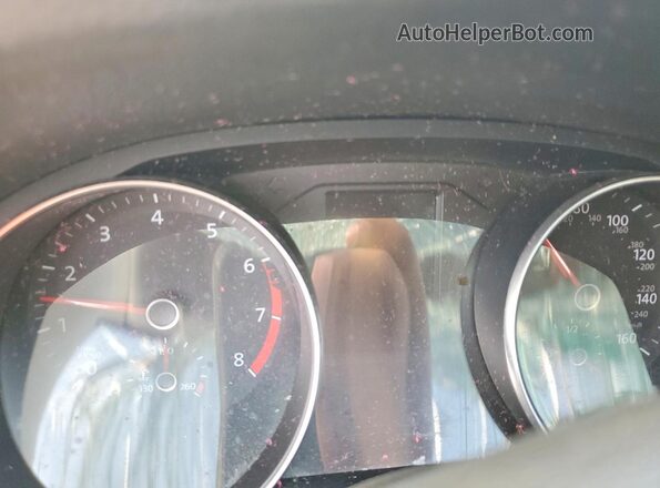 1VWAS7A32GC007361 2016 VOLKSWAGEN PASSAT Черный Вид щитка приборов