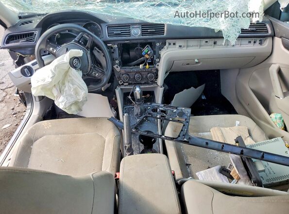 1VWAS7A32GC007361 2016 VOLKSWAGEN PASSAT Черный Вид панели приборов