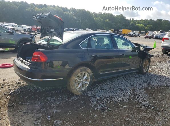 1VWAS7A32GC007361 2016 VOLKSWAGEN PASSAT Черный Задняя правая четверть