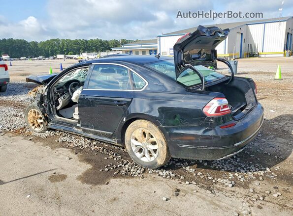1VWAS7A32GC007361 2016 VOLKSWAGEN PASSAT Черный Задняя левая четверть