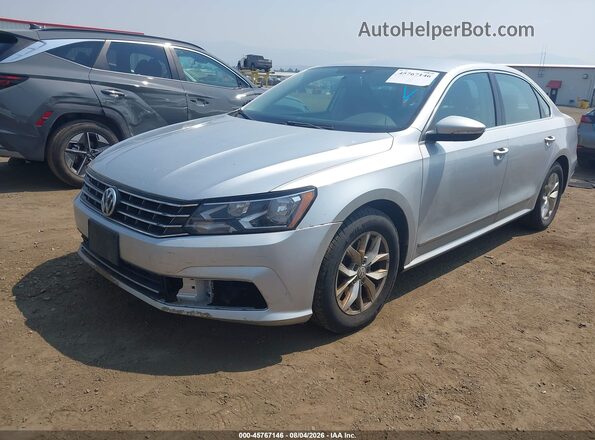 1VWAS7A32GC029442 2016 VOLKSWAGEN PASSAT Silver Vista tres cuartos delantera izquierda