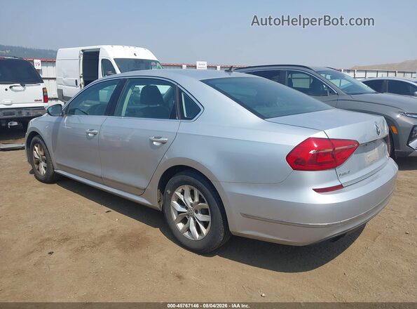 1VWAS7A32GC029442 2016 VOLKSWAGEN PASSAT Silver Trasero izquierdo