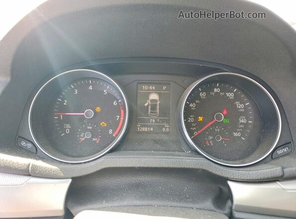1VWAS7A34GC025960 2016 VOLKSWAGEN PASSAT Silver Vista del cuadro de instrumentos
