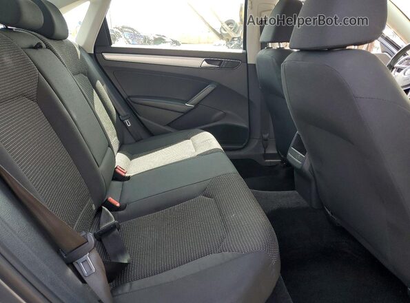 1VWAS7A34GC025960 2016 VOLKSWAGEN PASSAT Silver Vista de los asientos traseros