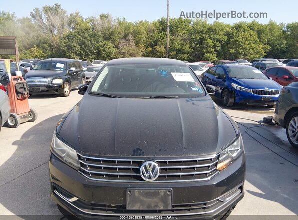 1VWAS7A34GC035131 2016 VOLKSWAGEN PASSAT Black Вид спереду