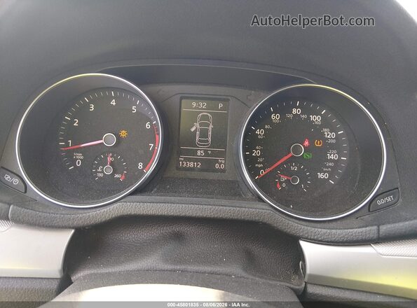 1VWAS7A34GC035131 2016 VOLKSWAGEN PASSAT Black Вид задніх сидінь