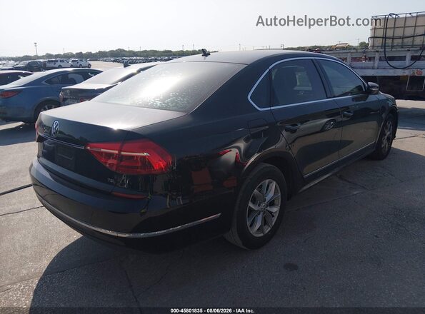1VWAS7A34GC035131 2016 VOLKSWAGEN PASSAT Black Задня права чверть