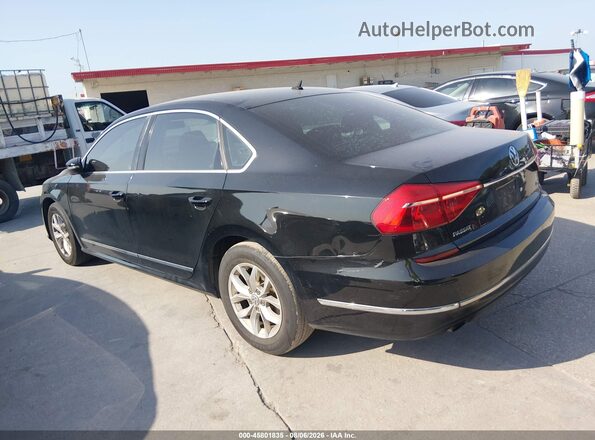 1VWAS7A34GC035131 2016 VOLKSWAGEN PASSAT Black Задня ліва чверть