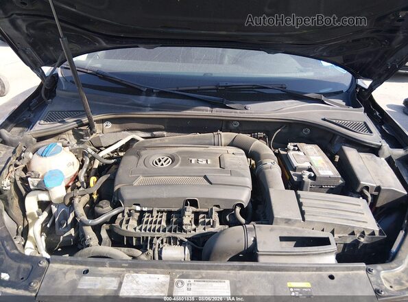 1VWAS7A34GC035131 2016 VOLKSWAGEN PASSAT Black Вид ззаду
