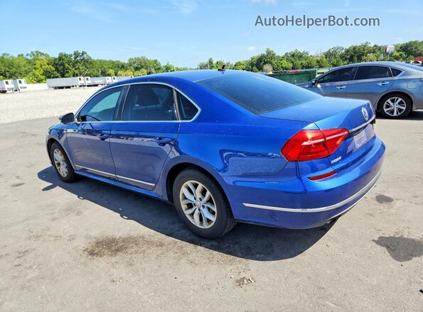 1VWAS7A35GC027359 2016 VOLKSWAGEN PASSAT Синий Задняя левая четверть