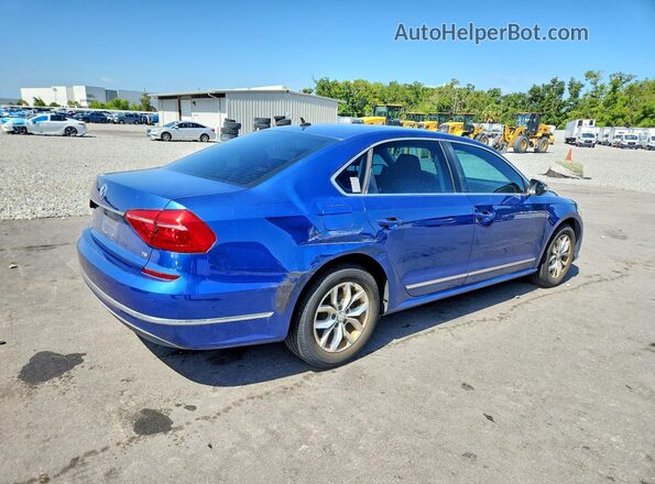 1VWAS7A35GC027359 2016 VOLKSWAGEN PASSAT Синий Задняя правая четверть