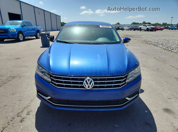 1VWAS7A35GC027359 2016 VOLKSWAGEN PASSAT Синий Вид спереди