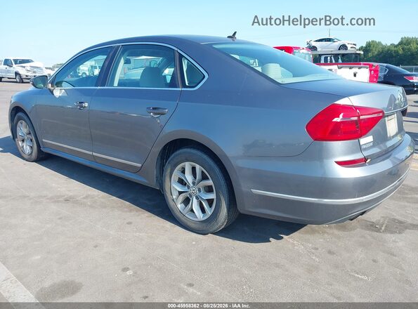 1VWAS7A37GC047788 2016 VOLKSWAGEN PASSAT Gray უკანა მარცხენა