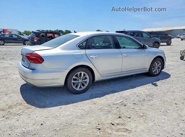 1VWAT7A30GC052618 2016 VOLKSWAGEN PASSAT Серебряный Задняя правая четверть