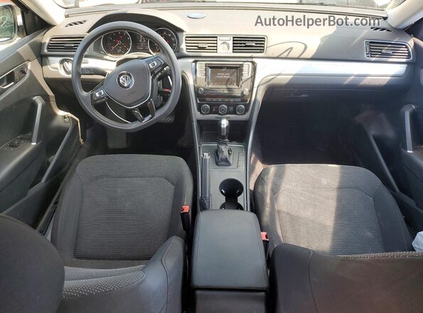 1VWAT7A30GC059939 2016 VOLKSWAGEN PASSAT Gray Dashboard view