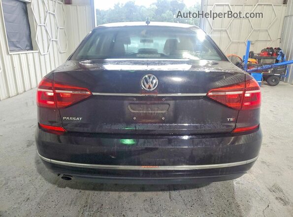 1VWAT7A30HC006725 2017 VOLKSWAGEN PASSAT Black უკანა ხედი