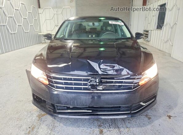 1VWAT7A30HC006725 2017 VOLKSWAGEN PASSAT Black წინა ხედი