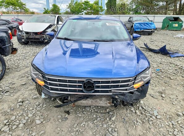 1VWAT7A31HC080963 2017 VOLKSWAGEN PASSAT Синий Вид спереди