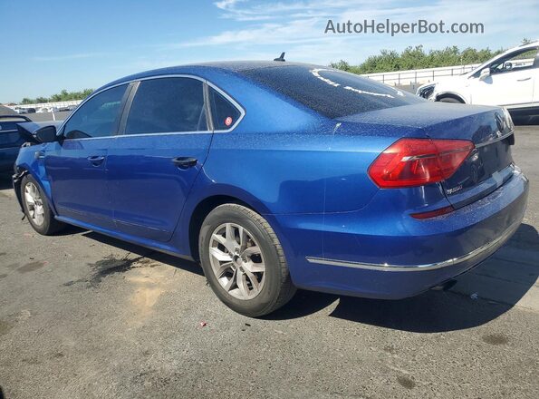 1VWAT7A32GC042026 2016 VOLKSWAGEN PASSAT Синий Задняя левая четверть