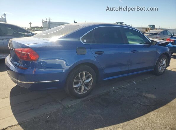 1VWAT7A32GC042026 2016 VOLKSWAGEN PASSAT Синий Задняя правая четверть
