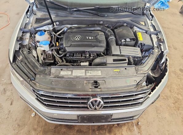 1VWAT7A33GC049762 2016 VOLKSWAGEN PASSAT Silver Вид задньої частини салону