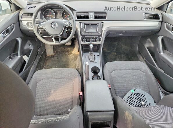 1VWAT7A33GC056422 2016 VOLKSWAGEN PASSAT White Առջևի վահանակի տեսք