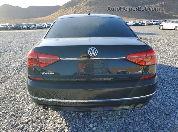 1VWAT7A33GC068358 2016 VOLKSWAGEN PASSAT Black Rear view