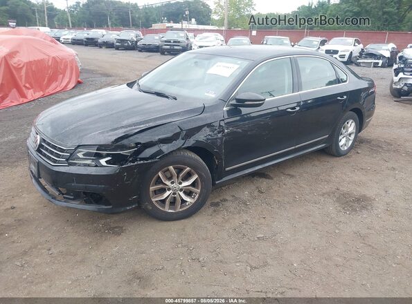 1VWAT7A33HC015970 2017 VOLKSWAGEN PASSAT Black Դիմացի տեսք
