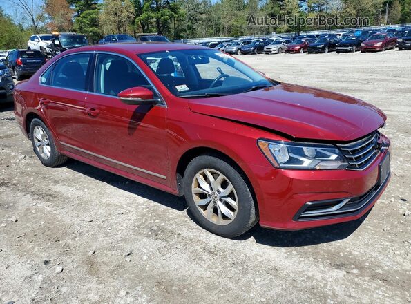 1VWAT7A33HC030193 2017 VOLKSWAGEN PASSAT Red Front right