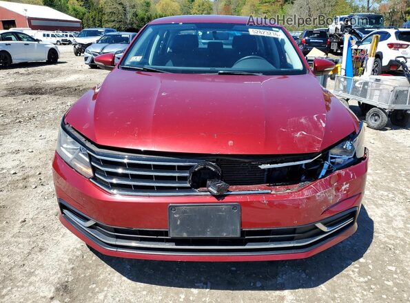 1VWAT7A33HC030193 2017 VOLKSWAGEN PASSAT Red Front view