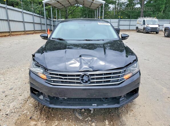 1VWAT7A33HC044076 2017 VOLKSWAGEN PASSAT Black Widok z przodu