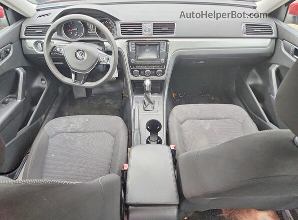 1VWAT7A34GC056431 2016 VOLKSWAGEN PASSAT Burgundy Vista del salpicadero