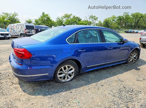 1VWAT7A34GC066456 2016 VOLKSWAGEN PASSAT Blue Tył prawy