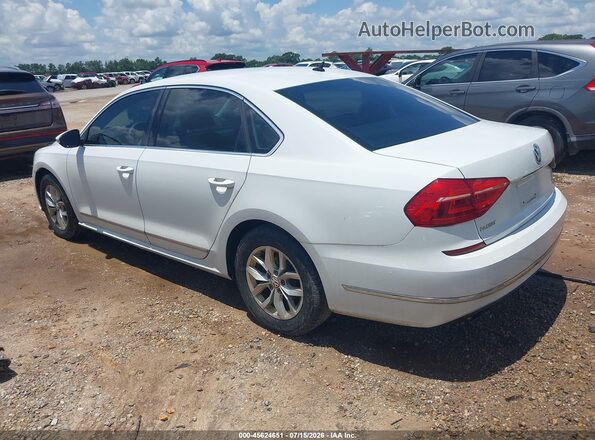 1VWAT7A37GC003867 2016 VOLKSWAGEN PASSAT White Задня ліва чверть