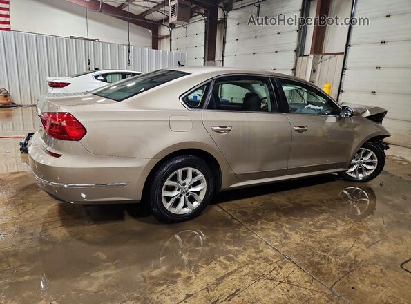 1VWAT7A37GC024461 2016 VOLKSWAGEN PASSAT Желто-коричневый Задняя правая четверть