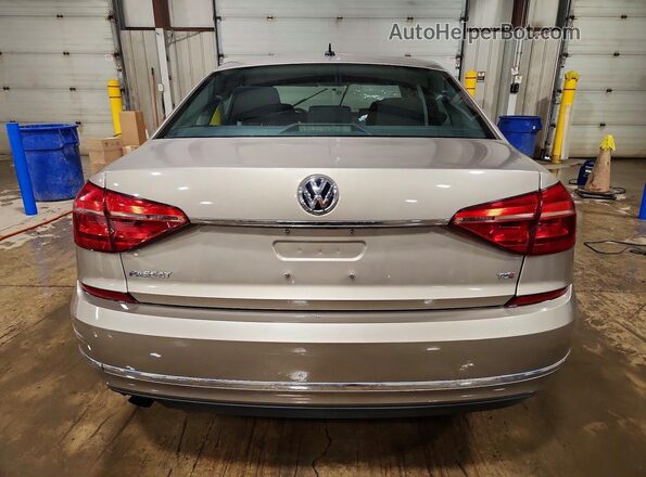 1VWAT7A37GC024461 2016 VOLKSWAGEN PASSAT Желто-коричневый Вид сзади