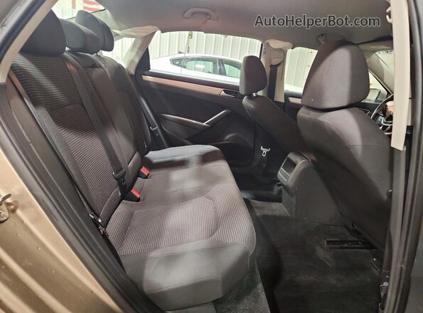 1VWAT7A37GC024461 2016 VOLKSWAGEN PASSAT Желто-коричневый Вид задних сидений