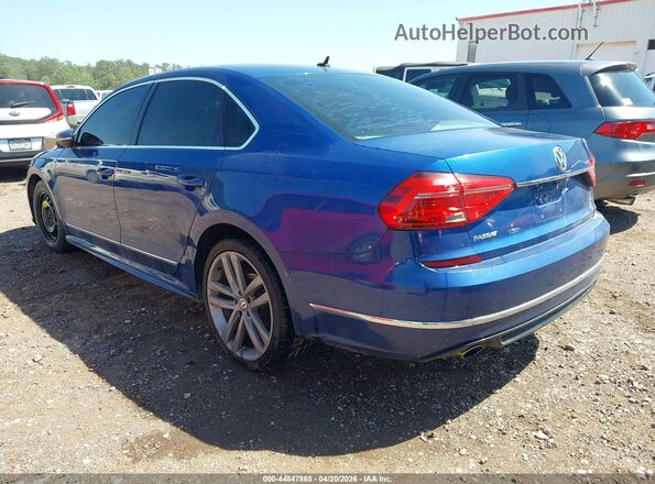 1VWAT7A37GC068573 2016 VOLKSWAGEN PASSAT Синий Задняя левая четверть